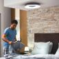 Preview: Philips Hue White Ambiance Ceiling light Still Deckenleuchte mit Dimmschalter Zigbee oder Bluetooth schwarz